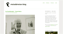 Desktop Screenshot of meiseundmeise-blog.de